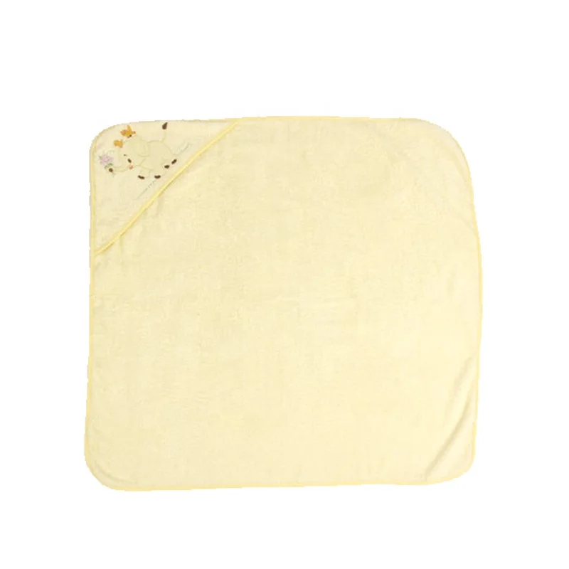 Baby bath towel promotional gift cartoon pattern kids hooded towel