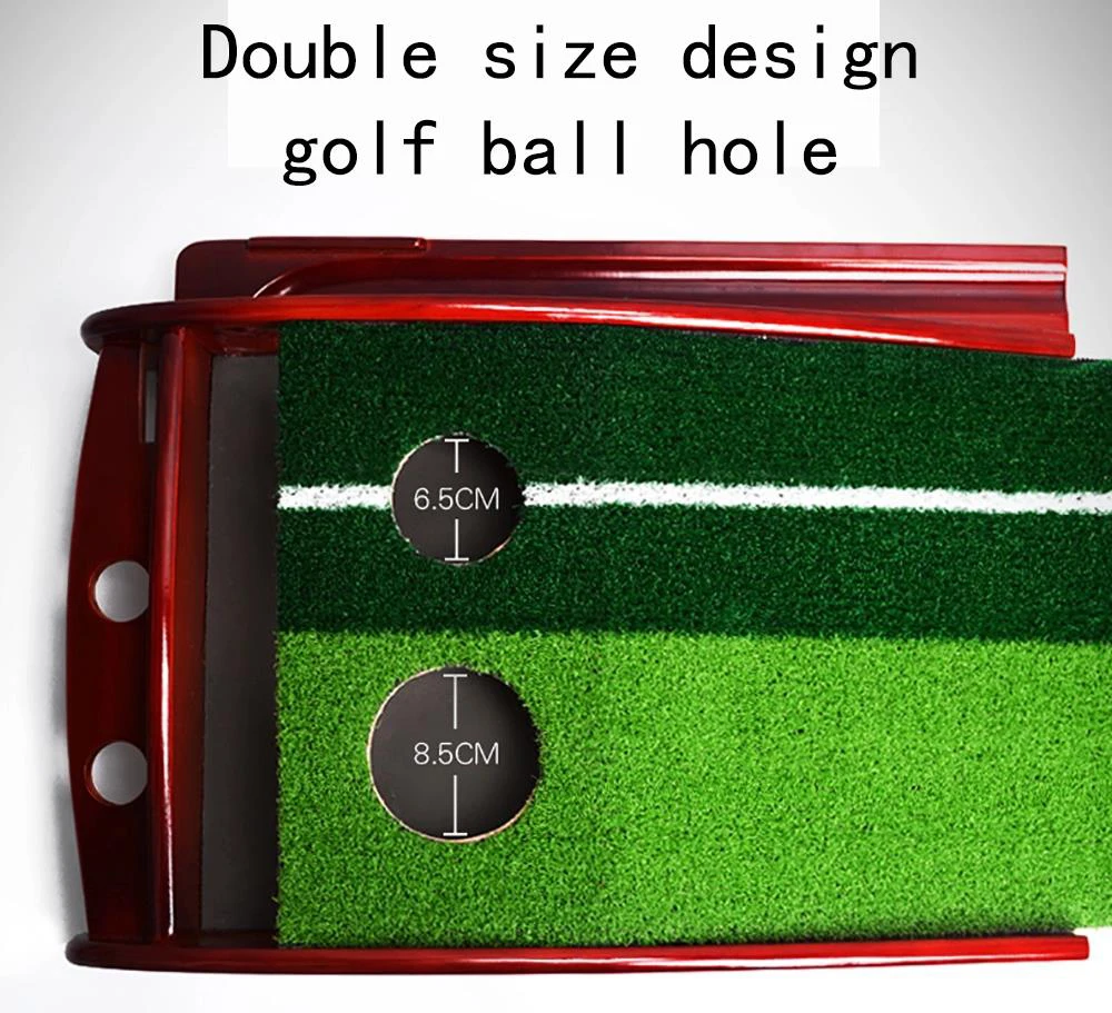 
green indoor golf putting mat training aids mini golf carpet 