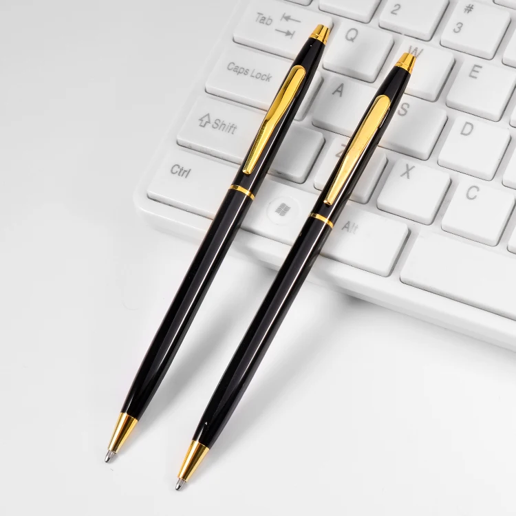Дешевая тонкая шариковая ручка, поставщик четырехцветных металлических шариковых ручек, оптовая продажа, рекламная подарочная ручка для бизнеса, принимаются Пользовательские Логотипы