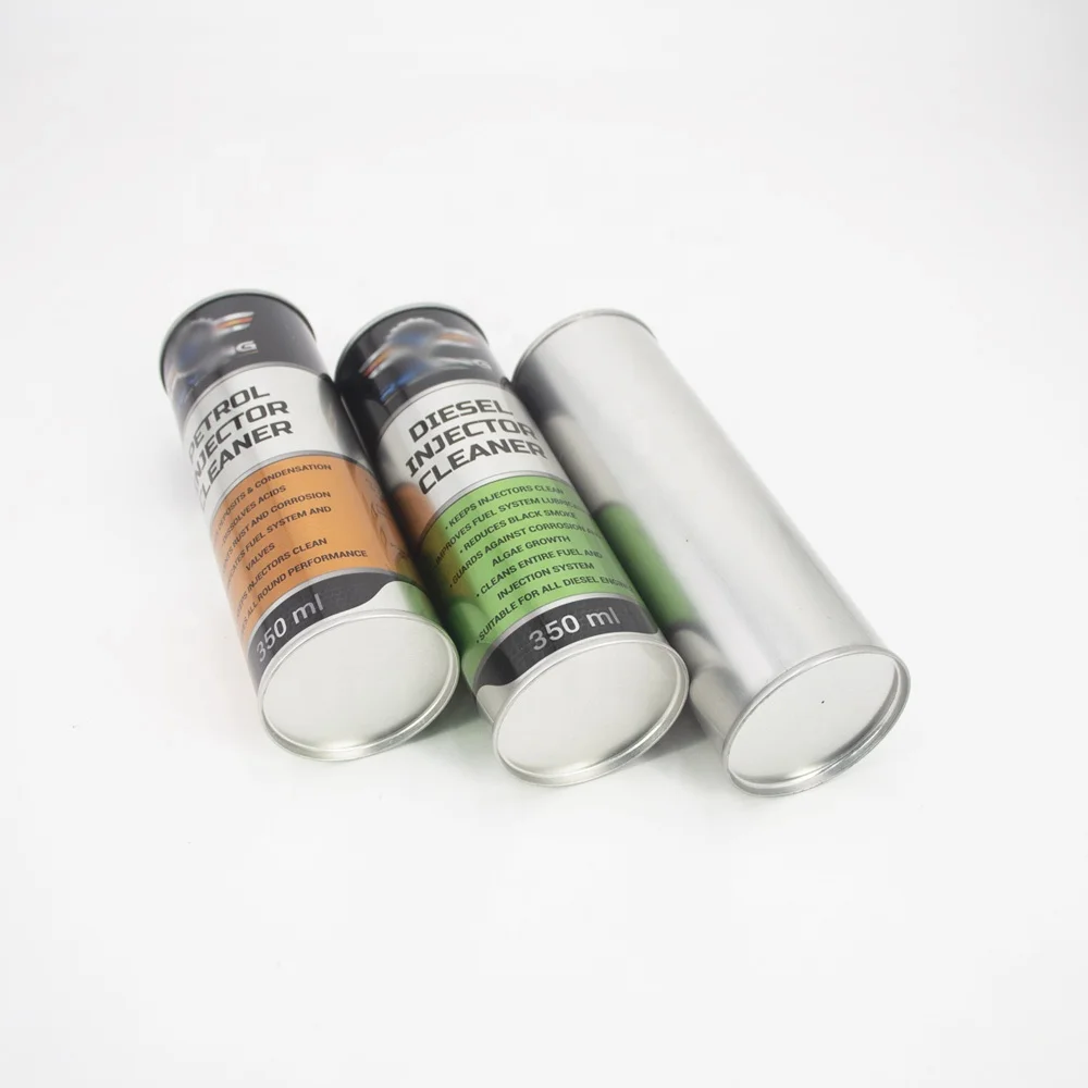Custom Tinplate 350ml Metal Material Plain Tin Can Empty Aerosol Cans for Anti-rust Agent Aerosol Can