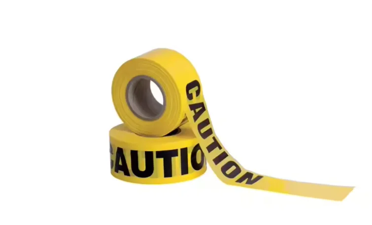 Оптовая Продажа с фабрики неклейкая желтая красная Защитная Баррикада предупреждающая лента на заказ
