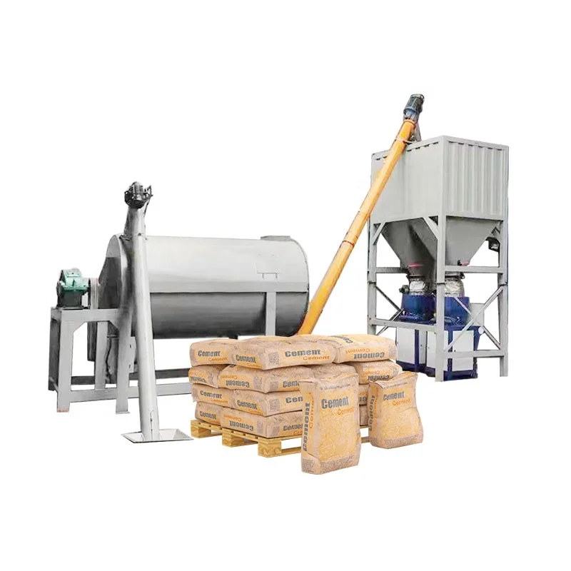 3t/h full specification dry mortar machine, used for mixing mortar