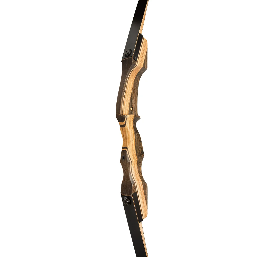 Handiwork Comfortable Gripping Archery Riser Traditional Bow Takedown Long Bow for Sage Bow