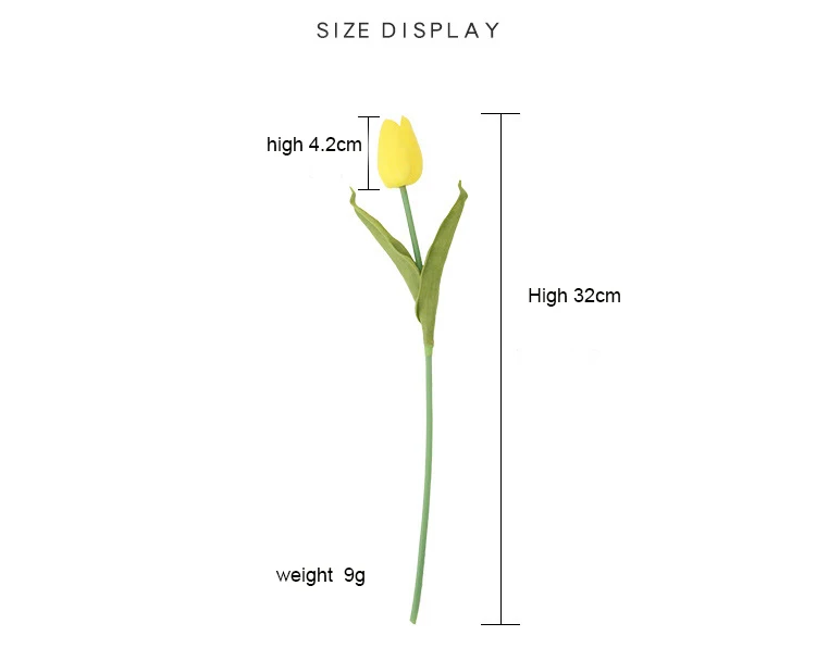 2022 Hot Sale Real Touch Artificial Flowers Home Decoration Wholesale Artificial Tulip