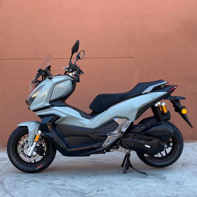 Сертификат EPA EEC 200cc бензиновые мотоциклы дисковый тормоз ABS EFI система автоматический двигатель Максимальная скорость 105 км/ч бензиновый скутер