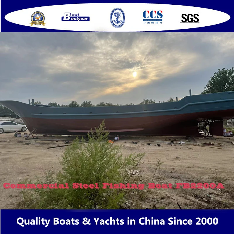 Bestyear 22m Steel Commercial Fishing Boat
