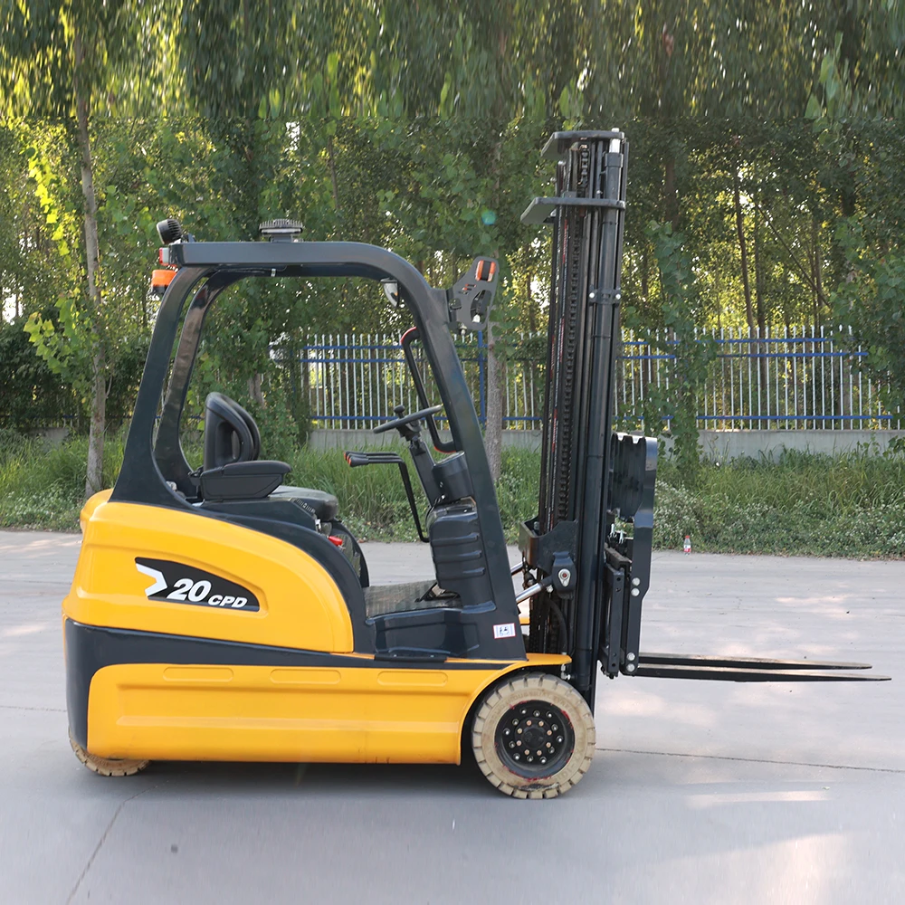 Qilu Chinese Factory 2000KG Electric Forklift Full Electric Forklift On Sale