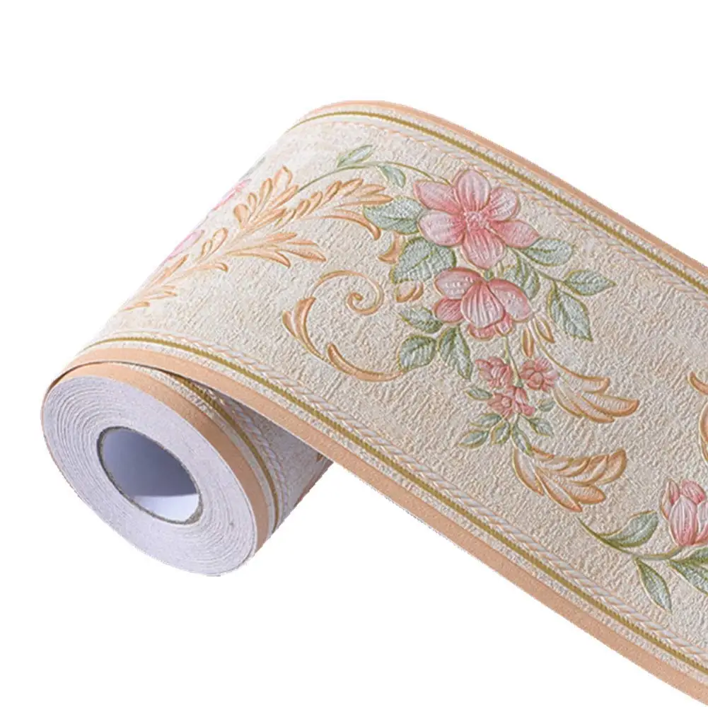 PVC Waterproof Wall Decor Decal for Bathroom Kitchen Self Adhesive  Vintage Rose 3D wallpaper