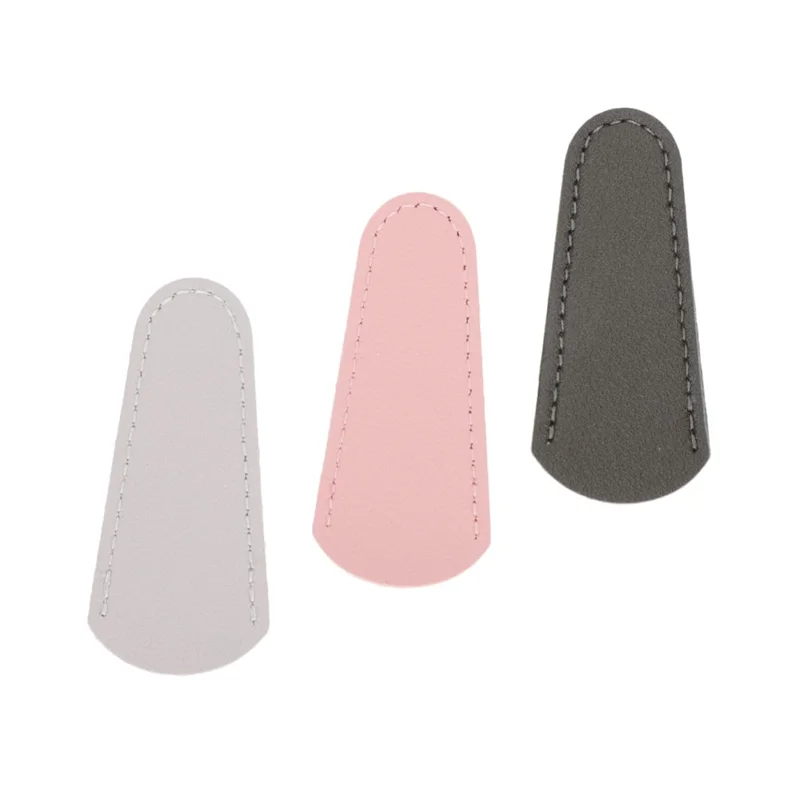 Factory Custom Leather Scissors Accessories Cover Safety PU Leather Scissors Storage Protection Case