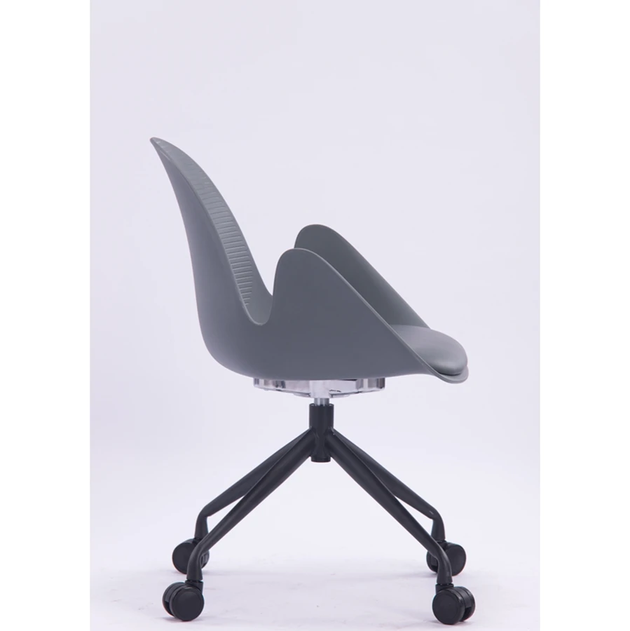 Новейший дизайн, высокое качество, обеденный пластиковый металлический стул, полипропиленовый стул с обивкой