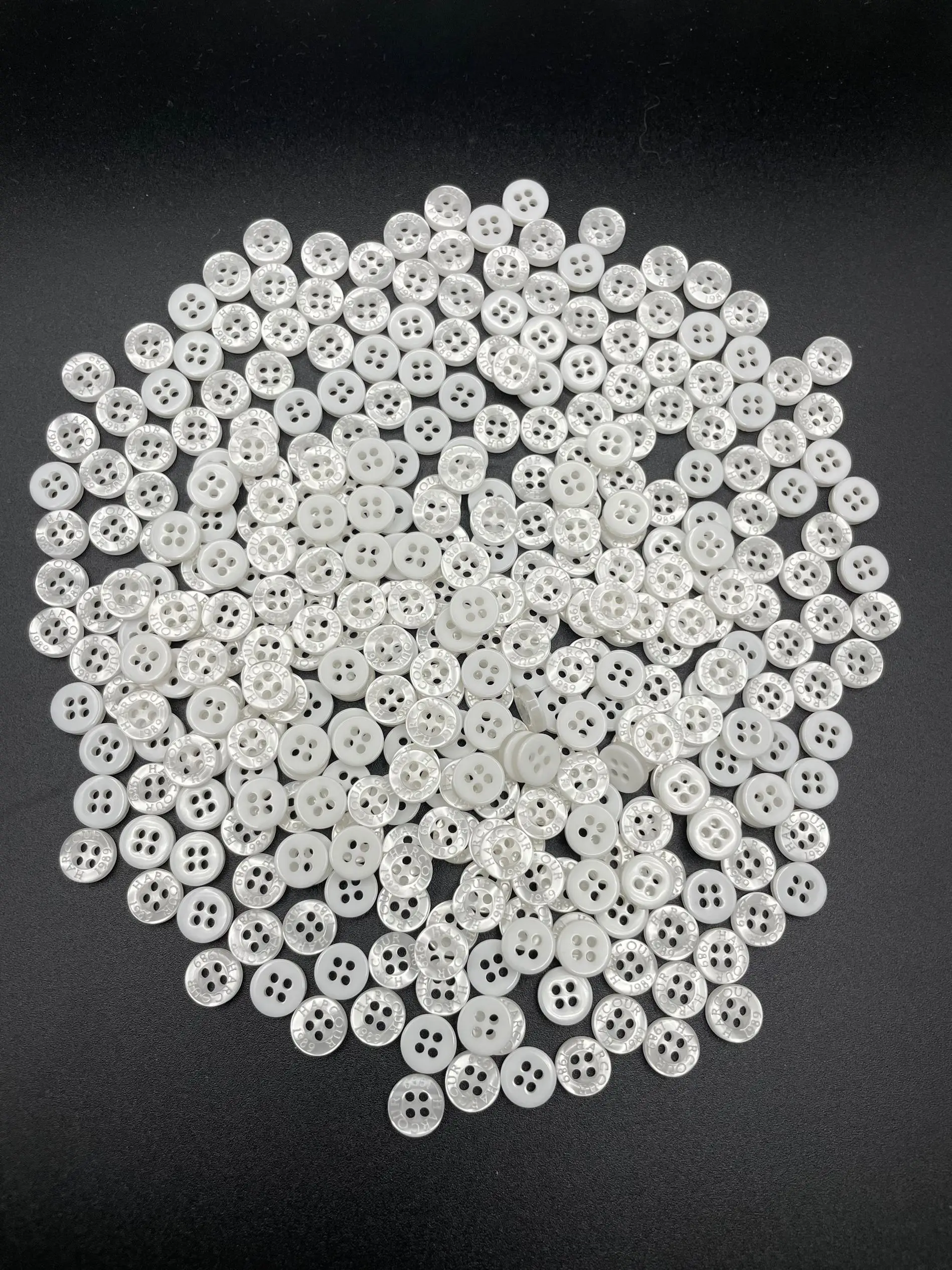 Pearl Shell Bulk Sewing Buttons, 10mm/12.5mm/15mm/18mm/20mm Buttons