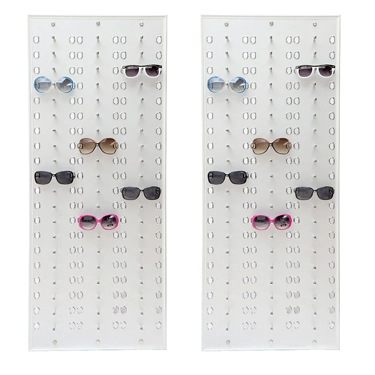 wall optical display led wall displays wall mounted acrylic panel eyeglass sunglass display stand rack