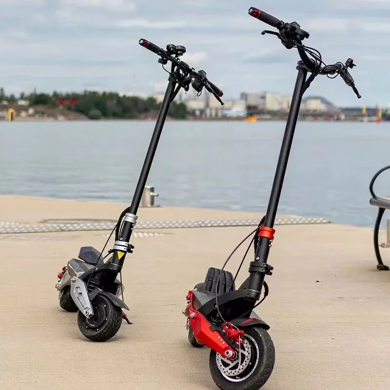 Warehoures Dual Motor Off Road 60v23ah Super Fast Electric Scooter 2000W 10 Inch Similar to Mantis ZERO 10X Electronic Unisex