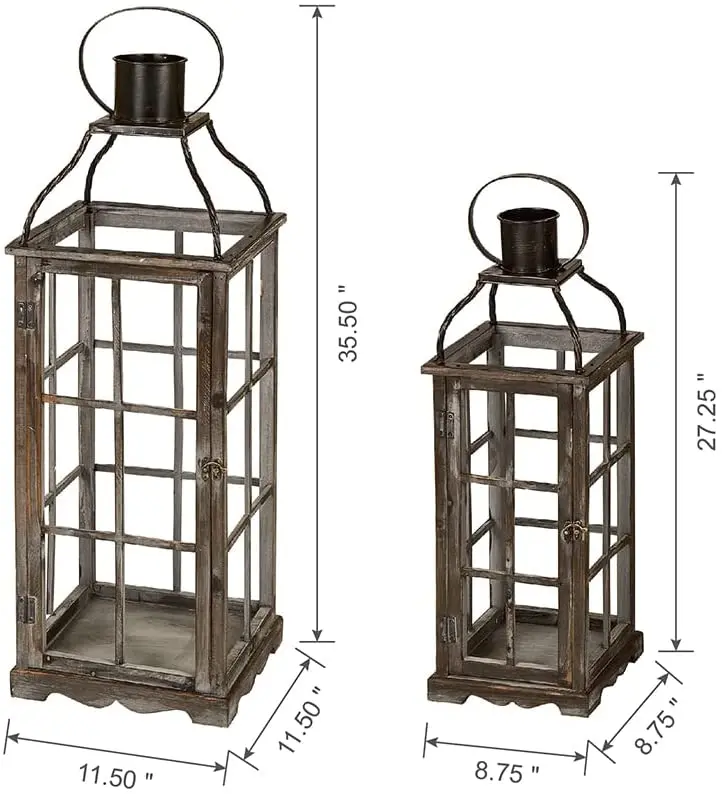 2022 wholesale modern lanterns  wedding decorative metal lanterns garden led candle lantern