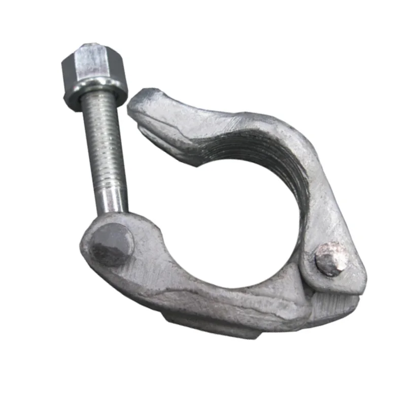 Clamp drop forged casting fixed bracing half steel galvanized construction forged scaffolding coupler