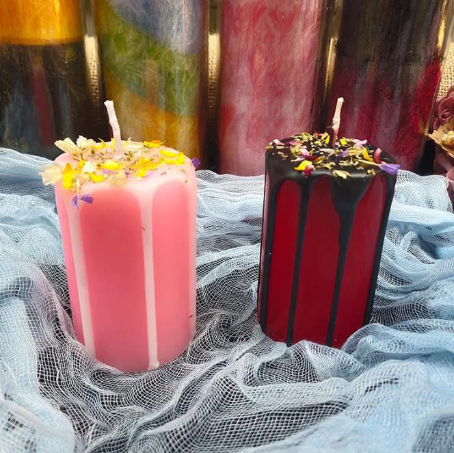 Wholesale Colorful Wish Candle girl wishing love ritual candle