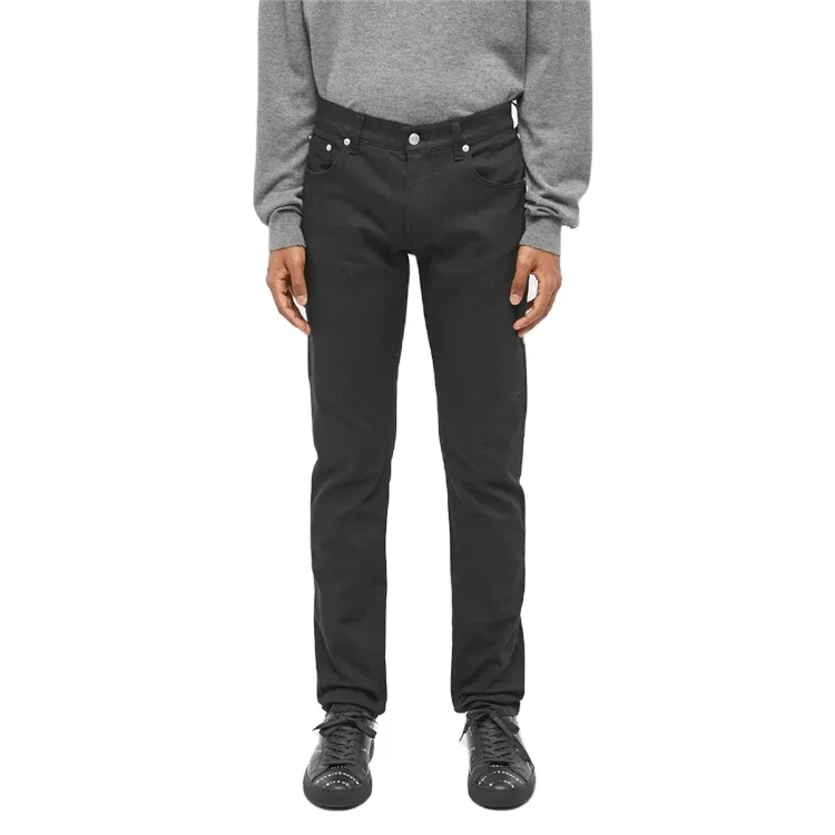 
Wholesale Slim Fit Jeans Pants Mens Custom Zipper Fly Wash Denim 