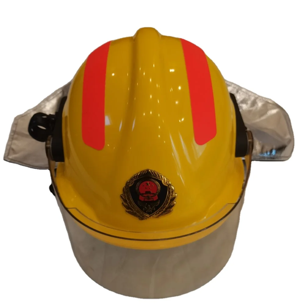 
High quality fireman safety fire helmet equipment for firefighters 