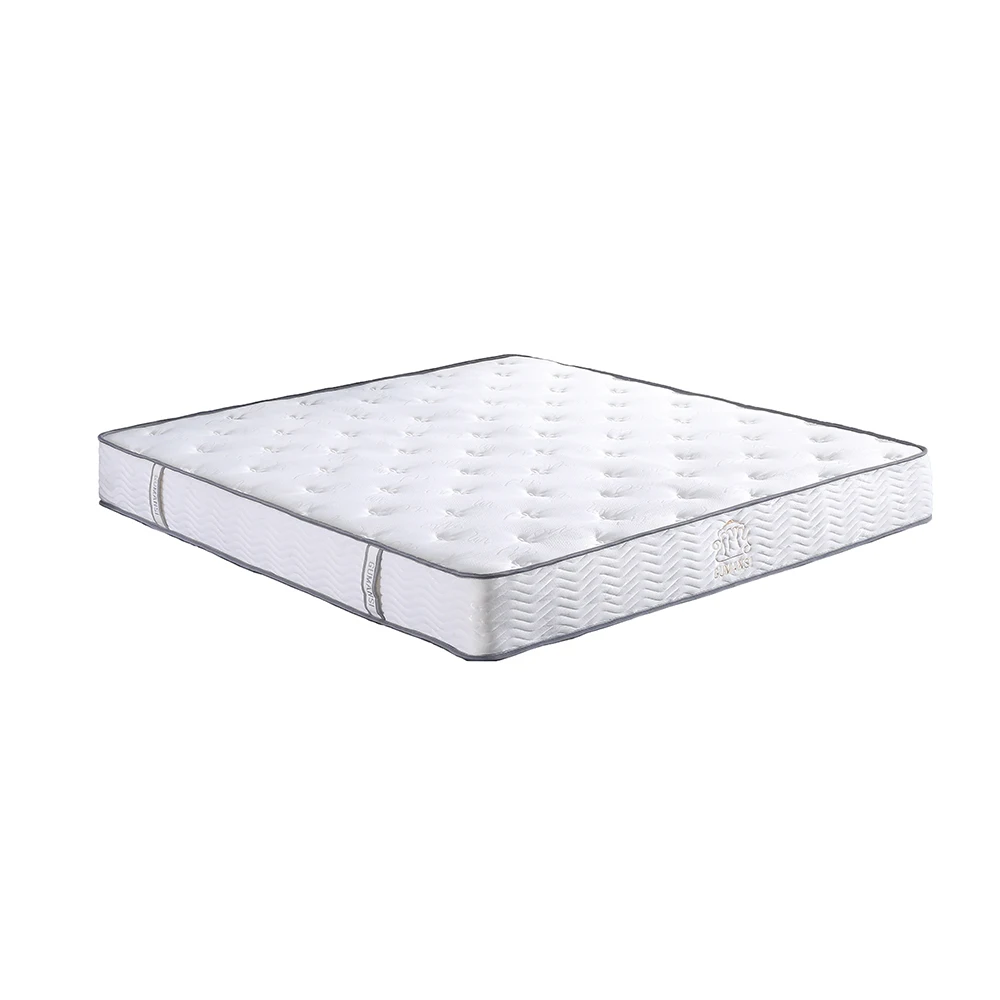 Pocket Coil Rolled up Spring Mattress Sale Hot Modern Home Furniture Foldable White Foam Spring Mattress Manufacturer in China