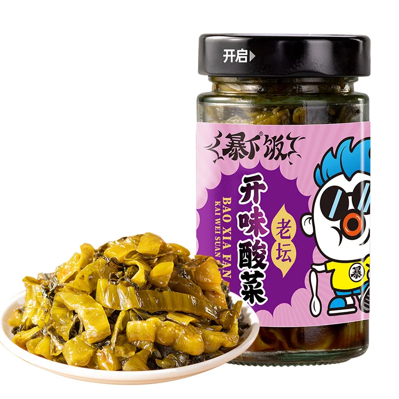Jixiangju factory wholesale private label leafy pickled chinese cabbage