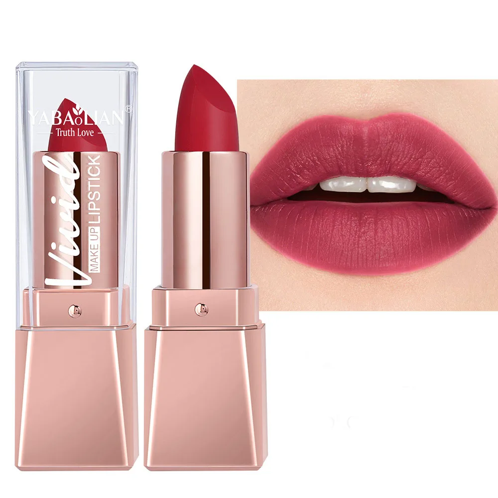 Lipstick Velvet Matte Moisturizing Lipstick Durable Brick Red Moisturizing Lipstick