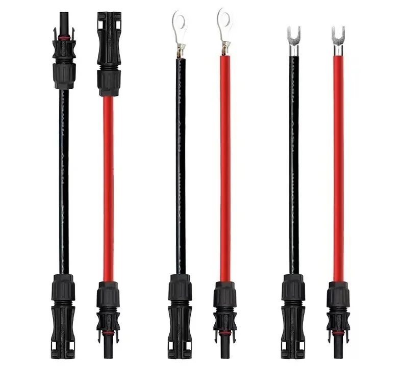 MC4 1-30M 14AWG Solar Panel Extension Cable Wire Solar connector with Female and Male Connector - Set of 2