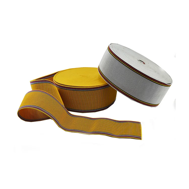Durable Elastic Band Nylon Webbing 50Mm Jacquard Polyester Webbing Tape