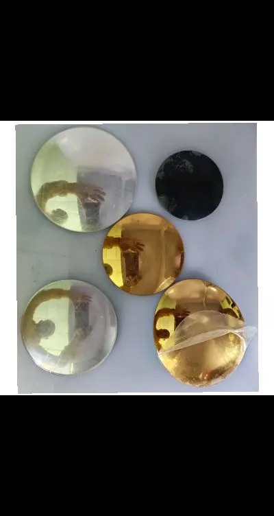 gold mirror Promotion price plastic concave and convex mirror