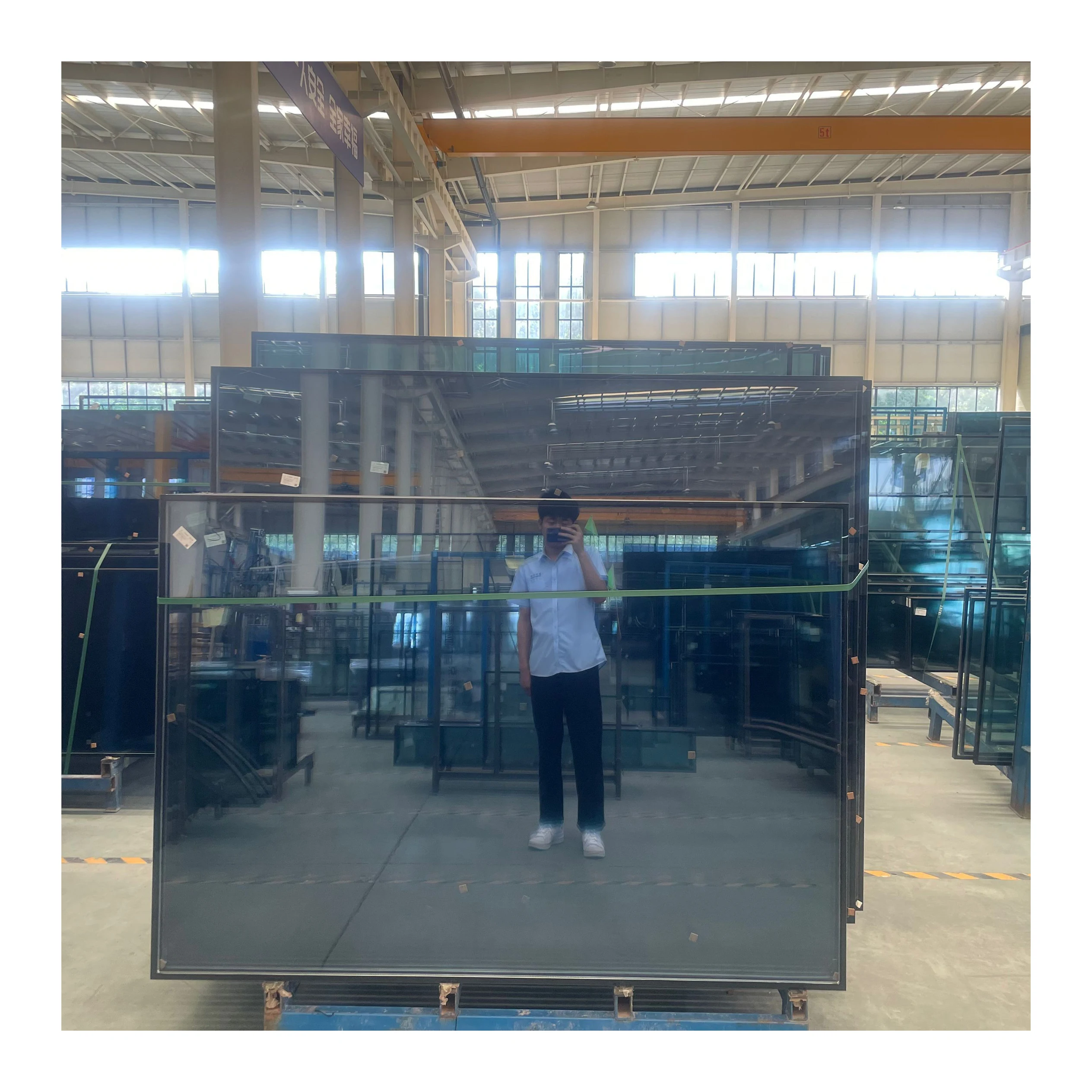 Glass Manufacturer 6 mm +8A+ 6 mm Building Window Panel Double Glazing Vacuum Insulated Lgu Glass