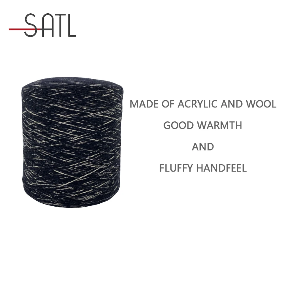 Hot Sale Top Dyed 1/2.6nm 46% RWS Wool 44% Recycle Nylon 10% Kid Mohair Knitting Air Yarn