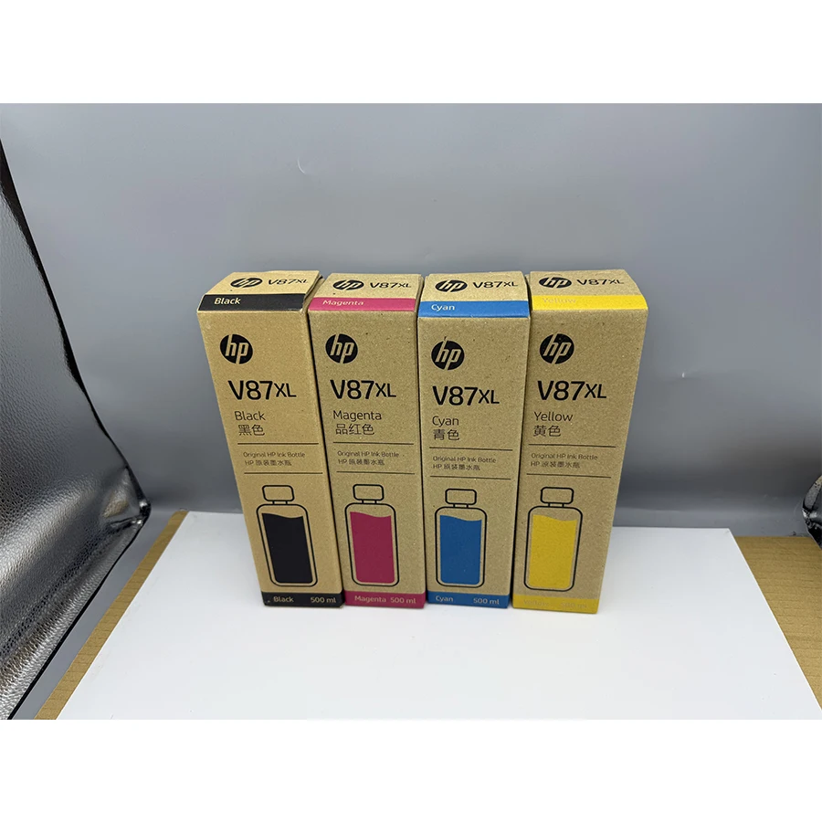 for  HP Original Ink V87XL with supply ink K/C/M/Y HP T908 Plotter 500ML cartridge
