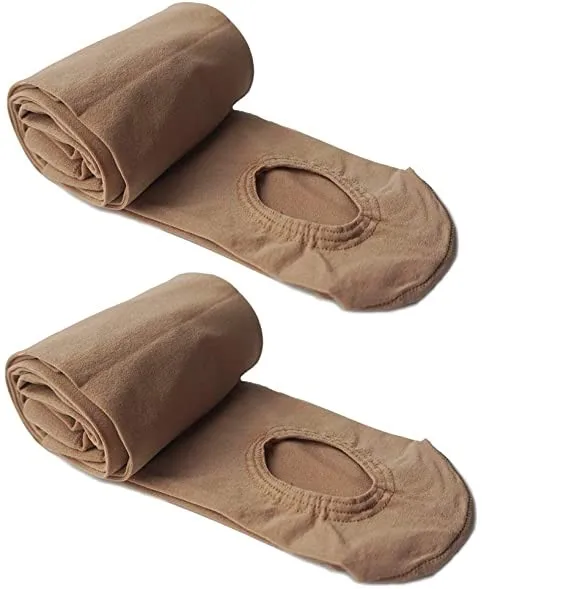 JW Pink Dance Pantyhose Girls Dance Tights Convertible Ballet Tights