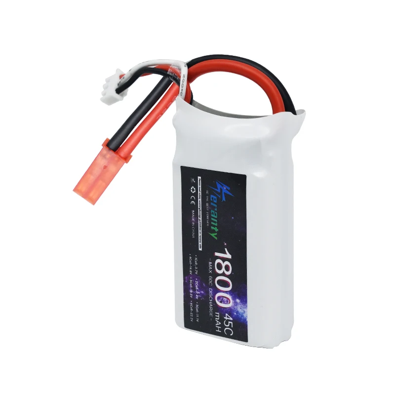 1800 мАч LiPo Аккумулятор 7 4 В 45C аккумулятор с разъемом T JST XT30 XT60 для радиоуправляемого квадрокоптера 4WD Запчасти автомобильных лодок дронов 2S батареи