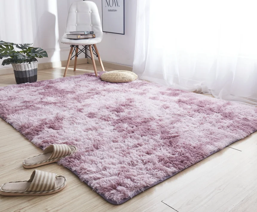 Long Fluffy Modern Design Area Rug Super Soft Floor Soft Touch Carpet Soft Living Room Area Rug