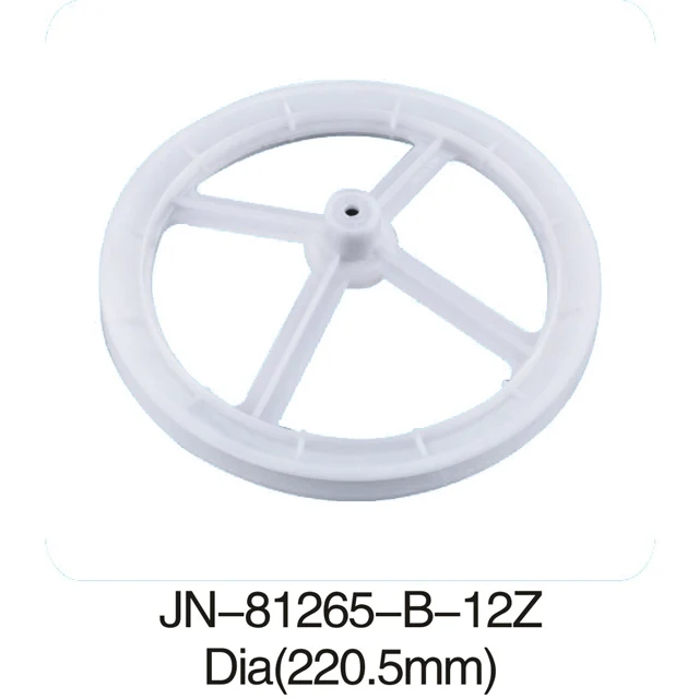 JN-81265-B Factory Wholesale Electric Spare Motor Belt Drive Pulley For Washing Machine Plastic Pulley