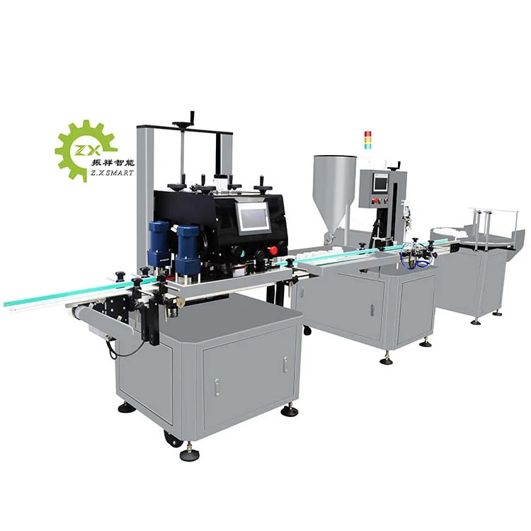 Automatic Bottling And Capping Honey Syrup Washing Filling And Capping Machine Head