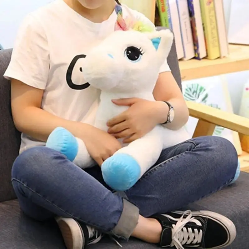 Custom High Quality 40cm Unicorn Stuffed Animal Plush Unicorn Toy Promotional Wholesale Unicorn Animal Plush Toys