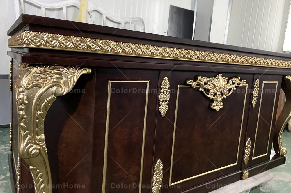 Офисная мебель Rococo роскошный офисный стол и стул дизайнерский