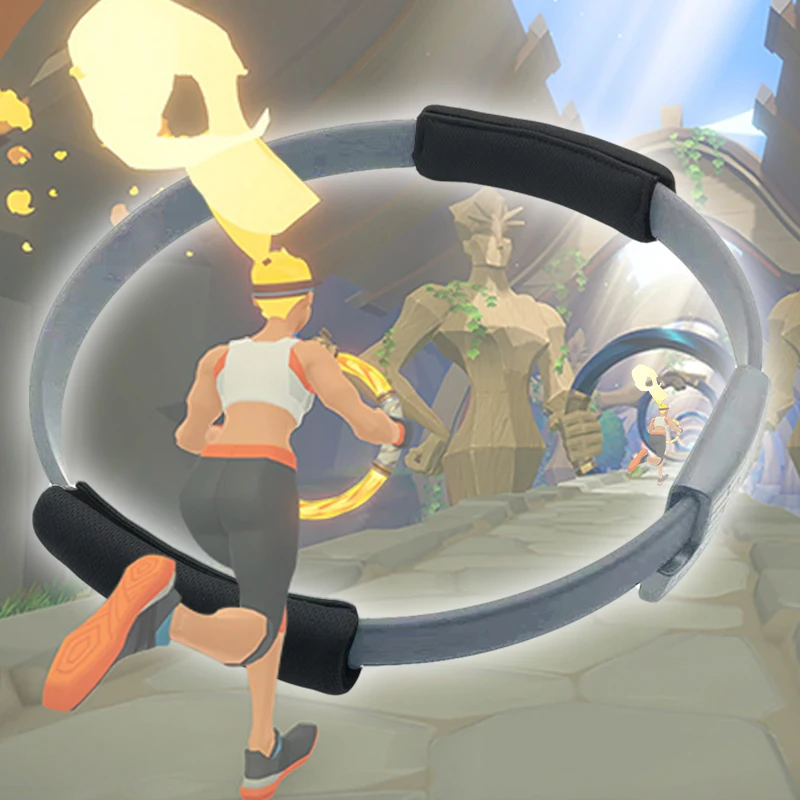 Аксессуары для игр Нескользящие ручки с дышащей петлей Nintendo Switch Ring Fit Adventure Games