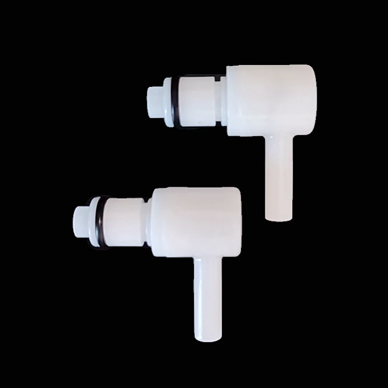 Factory Customize 6.35mmOD Straight Tube Port Male Connector Fitting Shut Off Valved 90 Degree Elbow Quick Disconnect Coupling