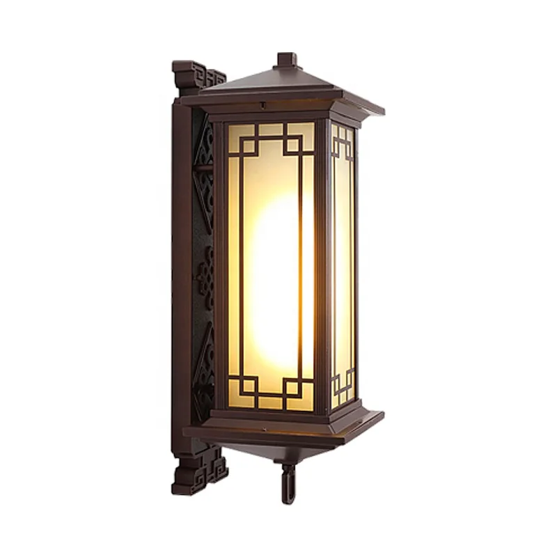 LED Wall Lamp Outdoor Waterproof Ancient China Style Elegent Light Decoration Factory Direct Price