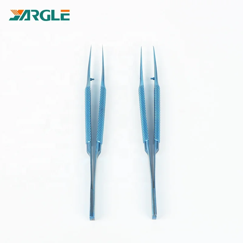 Yargle BT-11/15 синий Пинцет из нержавеющей стали пинцет заостренные локоть головка ESD Точность Набор ручных инструментов