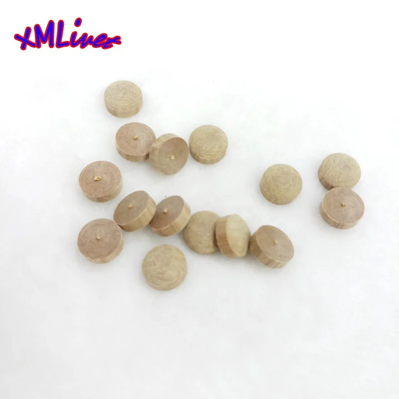 Wholesale 13mm/14mm brown color Bakelite pool jump and break tips pool cue tips billiard accessories