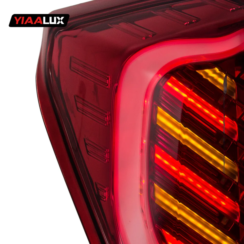 Manufacturer Full LED Tail Light Assembly 2014-up Car Tail Lamp For FIT Rearlamp For Honda JAZZ /FIT