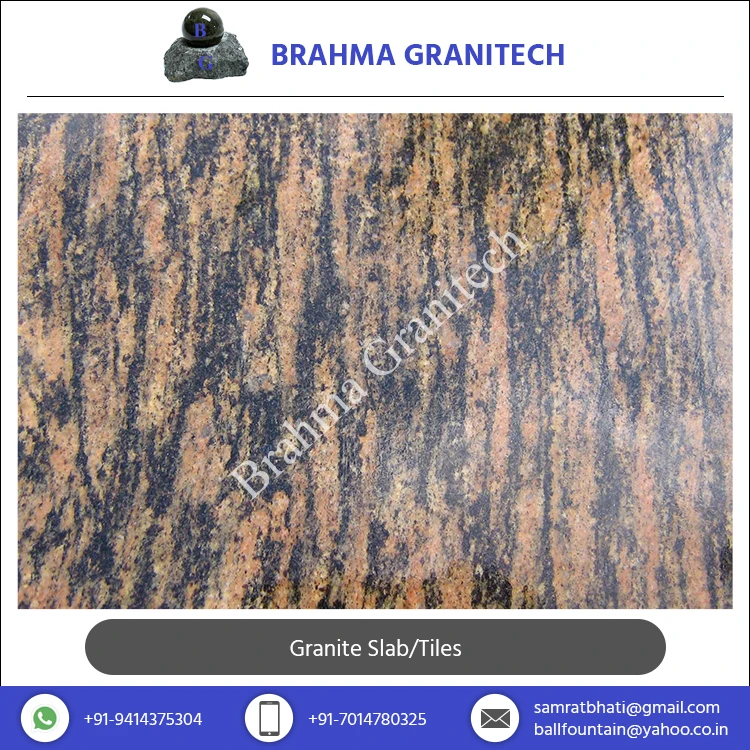 Indian Supplier of Grey Color Granite Stone Slab