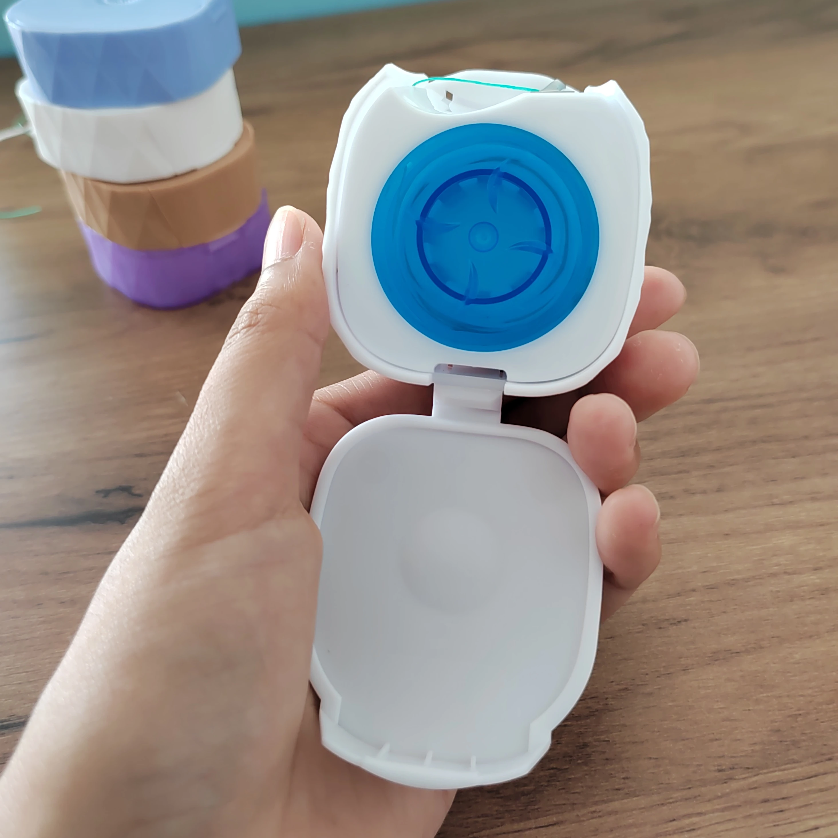 Easy Floss Threader for Dental Implants Orthodontics Bridges Crowns