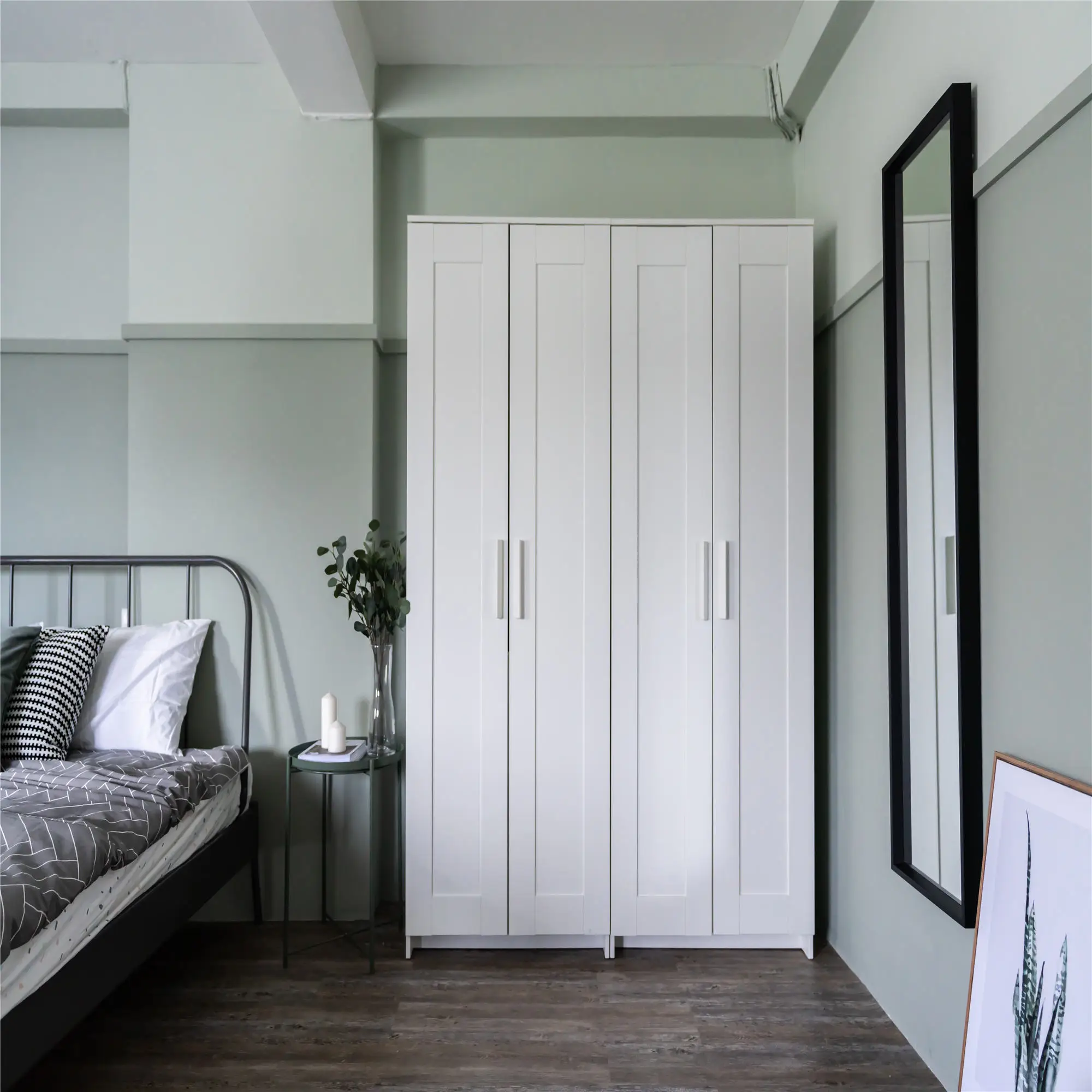Wooden Wall Almirah Designs