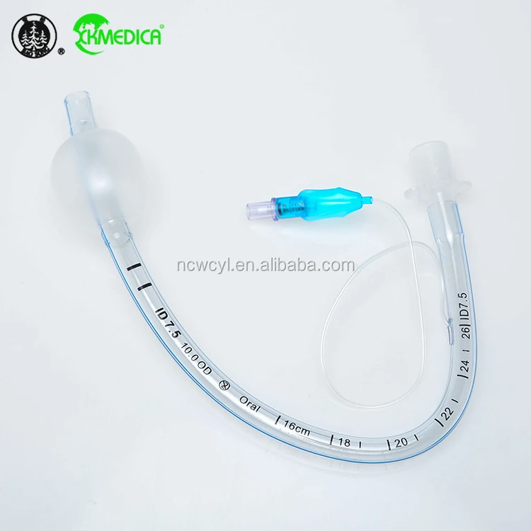 Top fashion tubes machins with or without cuff disposable medical oral nasal endotracheal tube