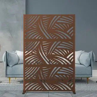 Corten Steel Room Divider Iron Steel Garden Screen Panels