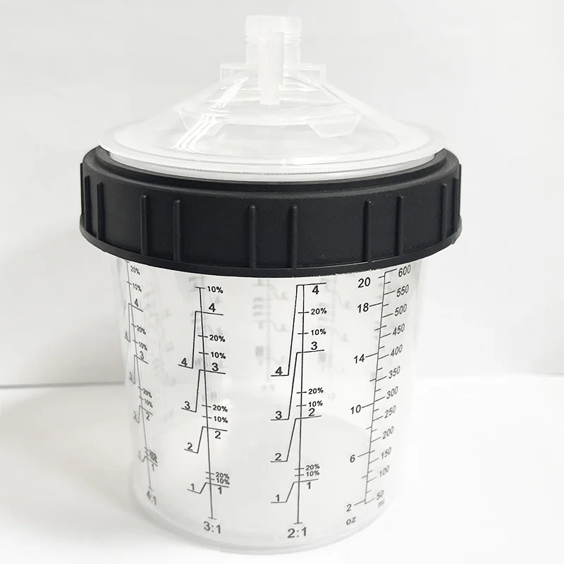 Disposable Paint Spray Gun Cup Automatic Spray Gun Mixing Cup